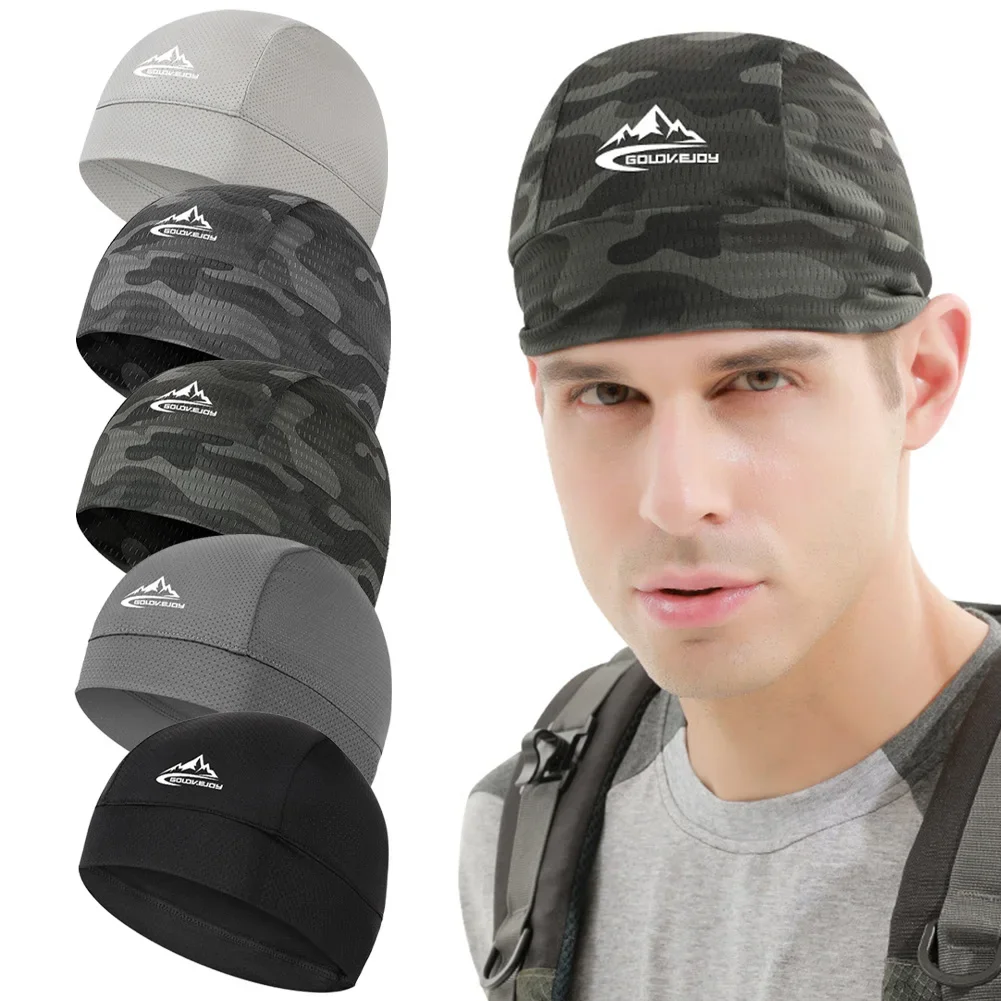 Skull Cap Helmet Liner - Cooling Skull Cap Breathable Summer Cycling