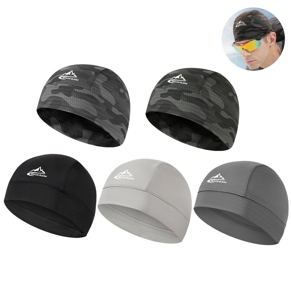 Skull Cap Helmet Liner - Quick Dry Anti-UV Sports Cycling Cap