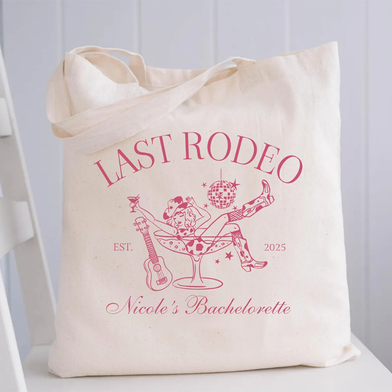 Cowboy Hat Straw - Personalized Custom name Last Rodeo Bachelorette