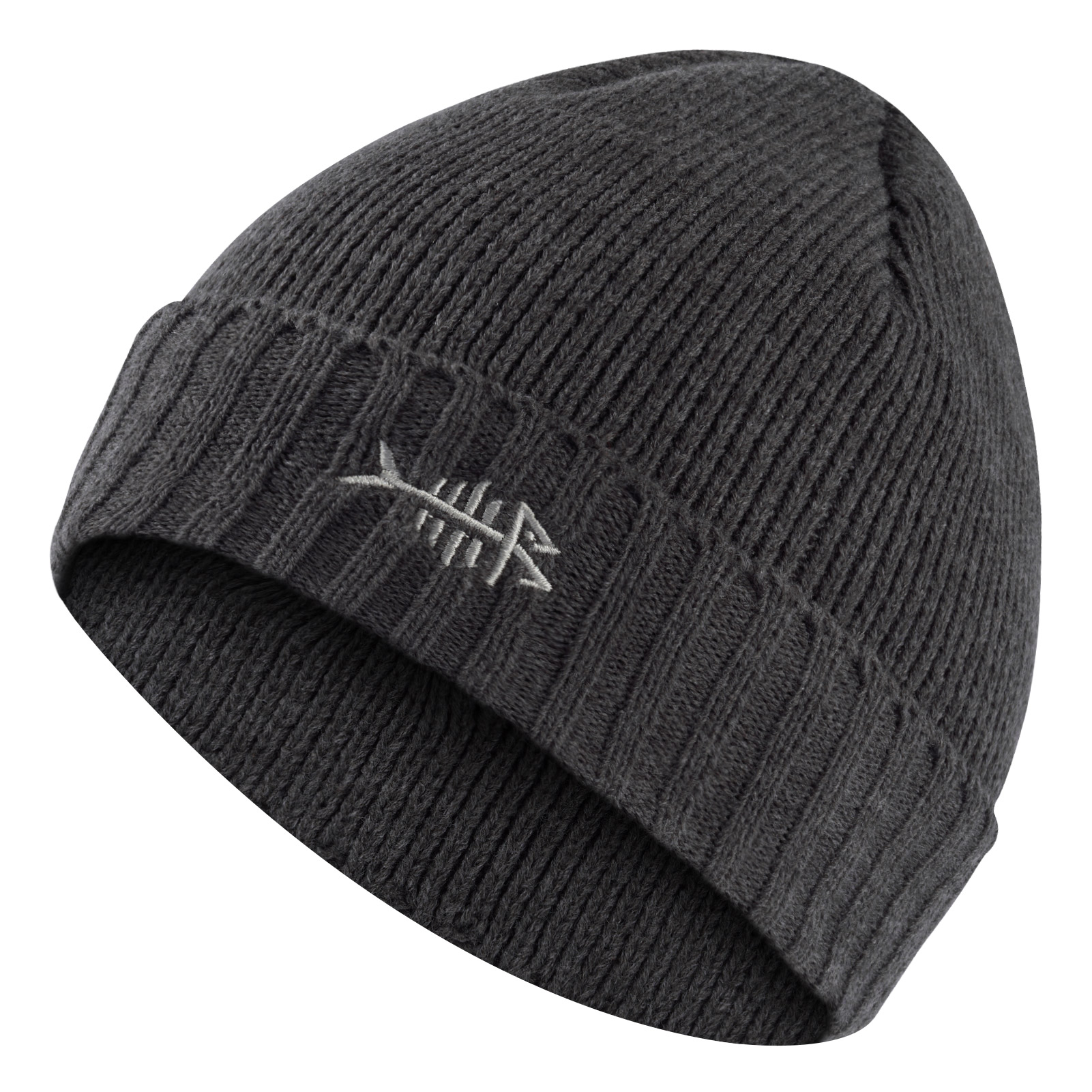 Beanie Cuffed Knit - BASSDASH Winter Beanie Hats with Fleece