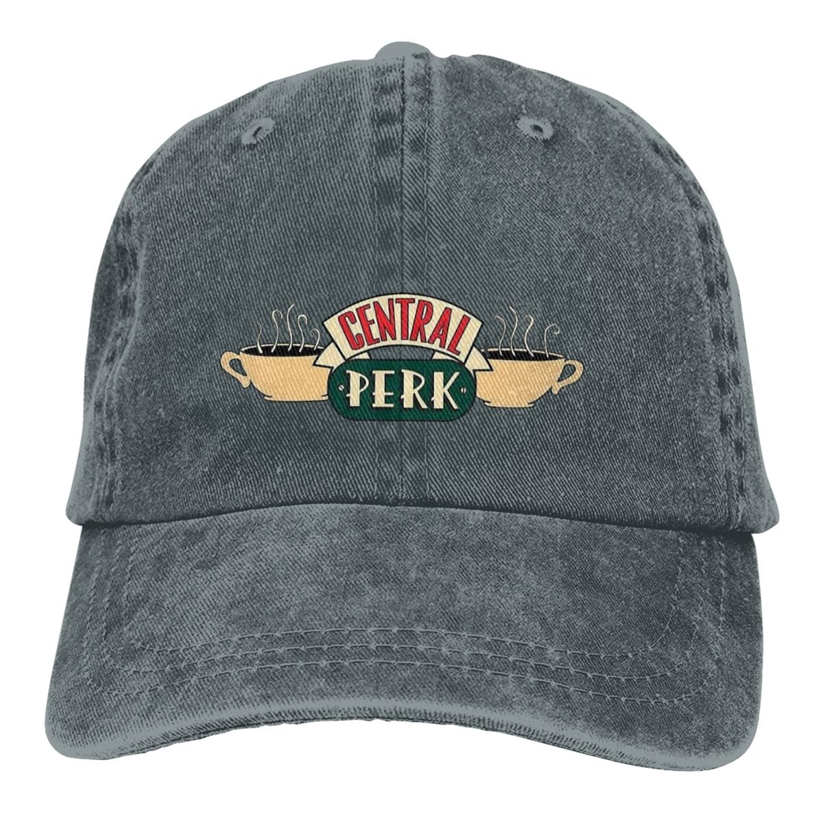 Golf Cap Dad - Washed Men's Baseball Cap Coffee Shop