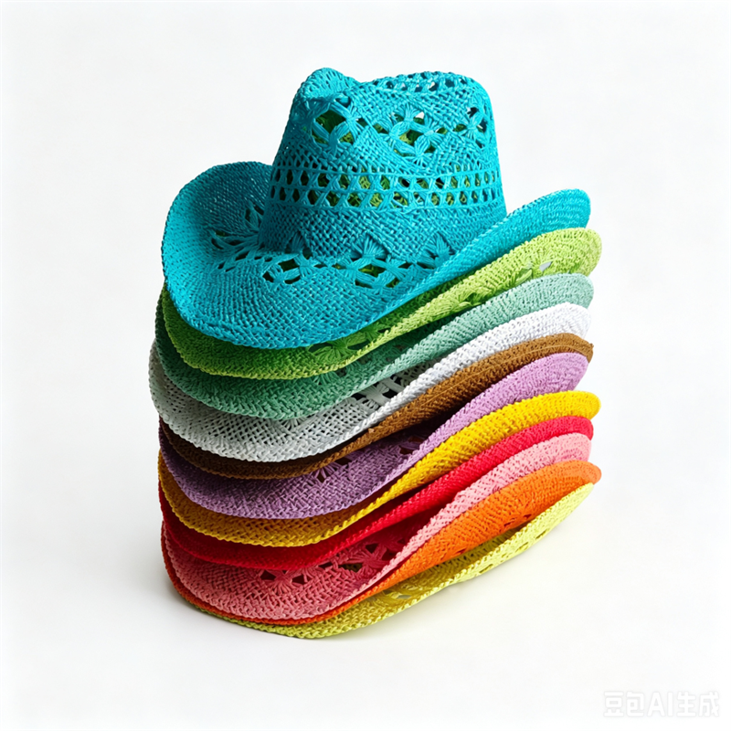 Cowboy Hat Straw - Melesh Western Women's Mint Green Cowboy