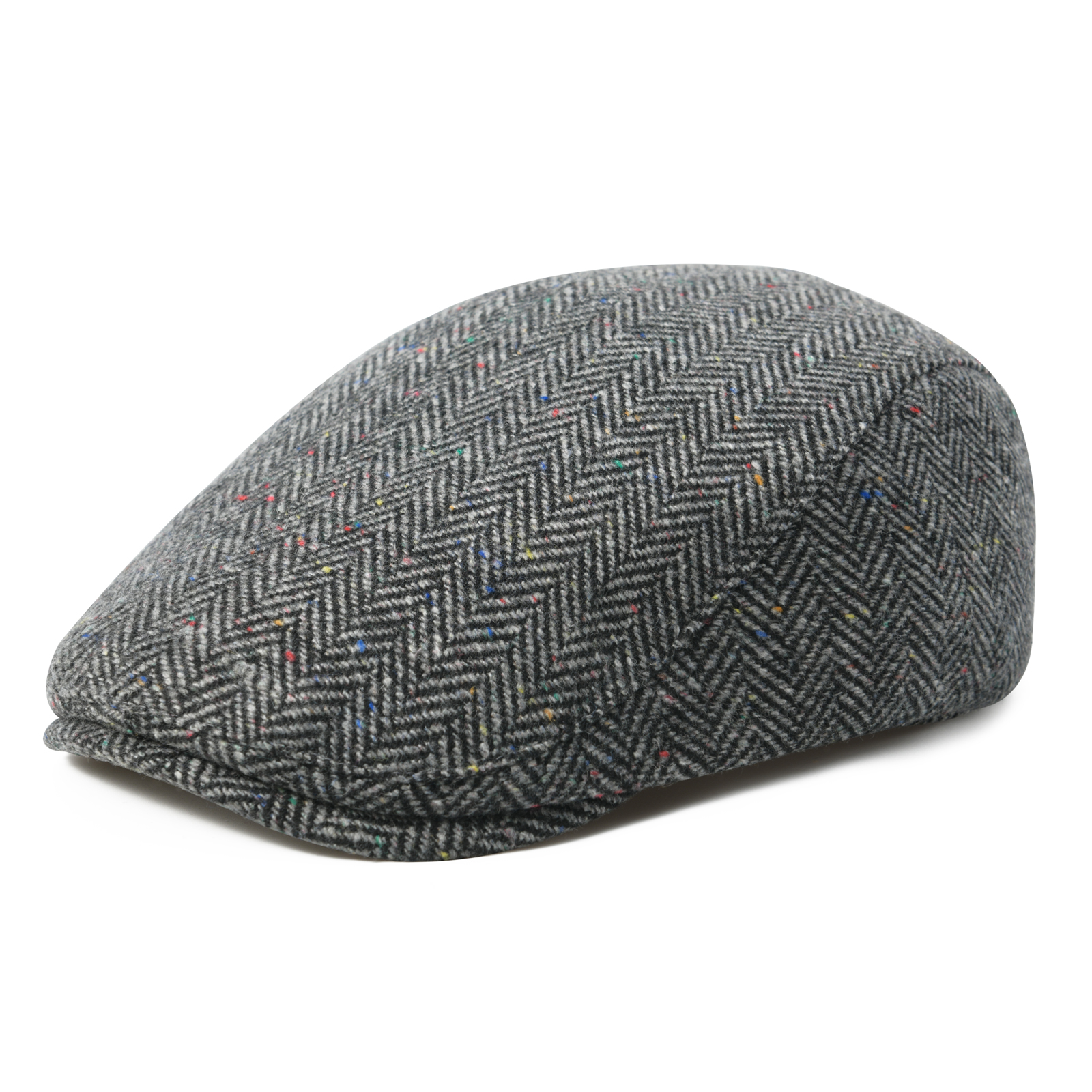 Newsboy Cap Ivy - FEINION Men's Herringbone Flat Ivy Newsboy