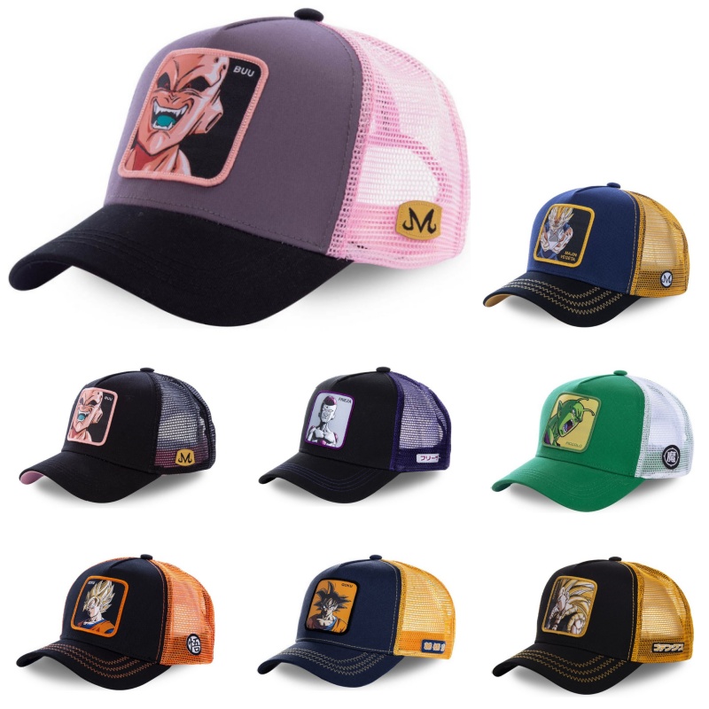 Trucker Cap Mesh - New Dragon Ball Son Goku Cap
