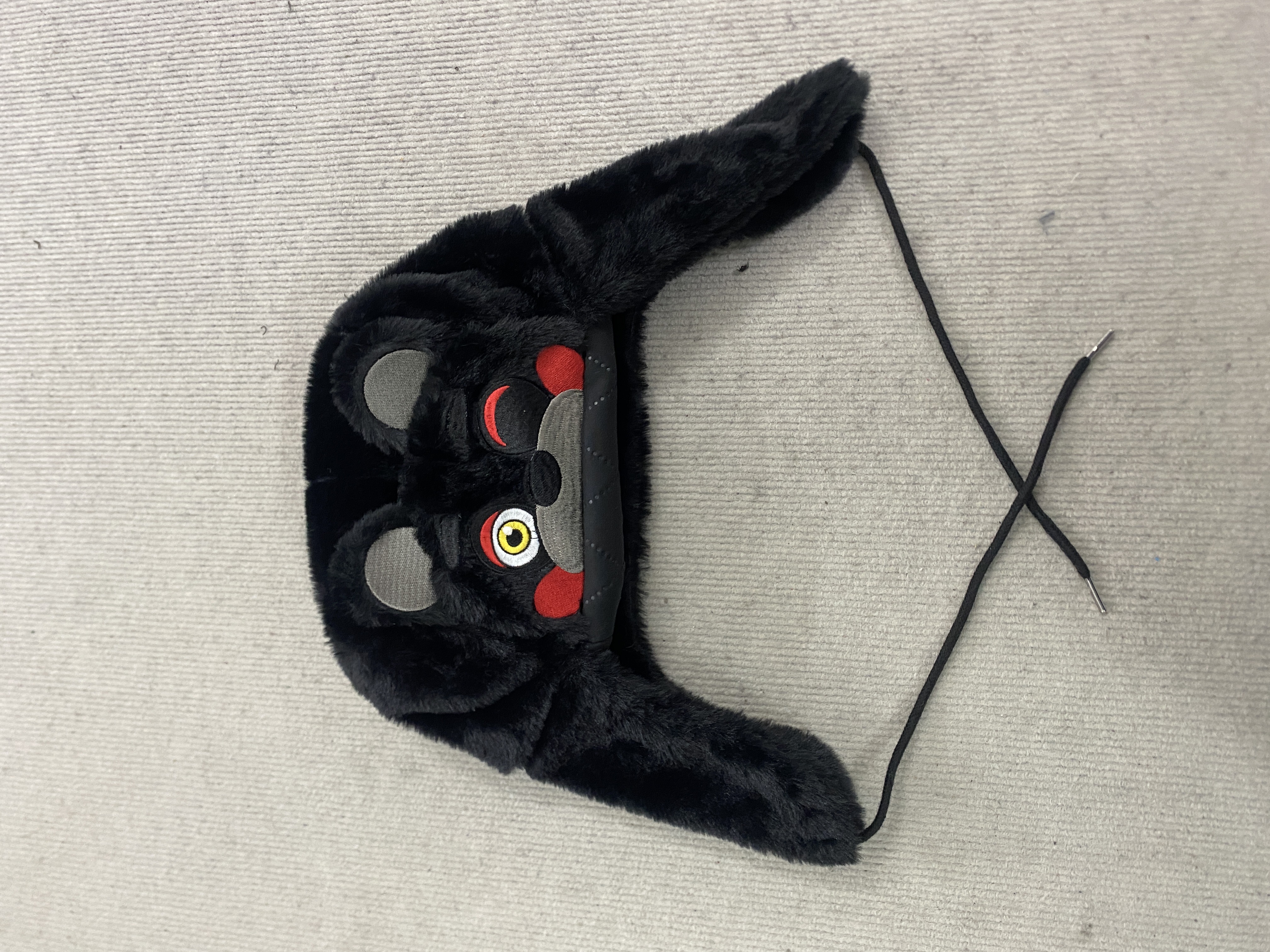 Winter Trapper Hat - Y2K E-Girl Cute Bear Plush Trapper