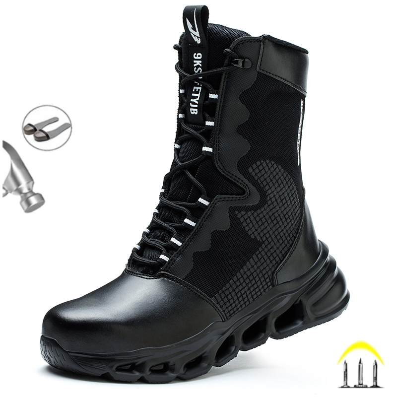 Snapback Hat Flat - New Fashion 2024 Men Boots Safety