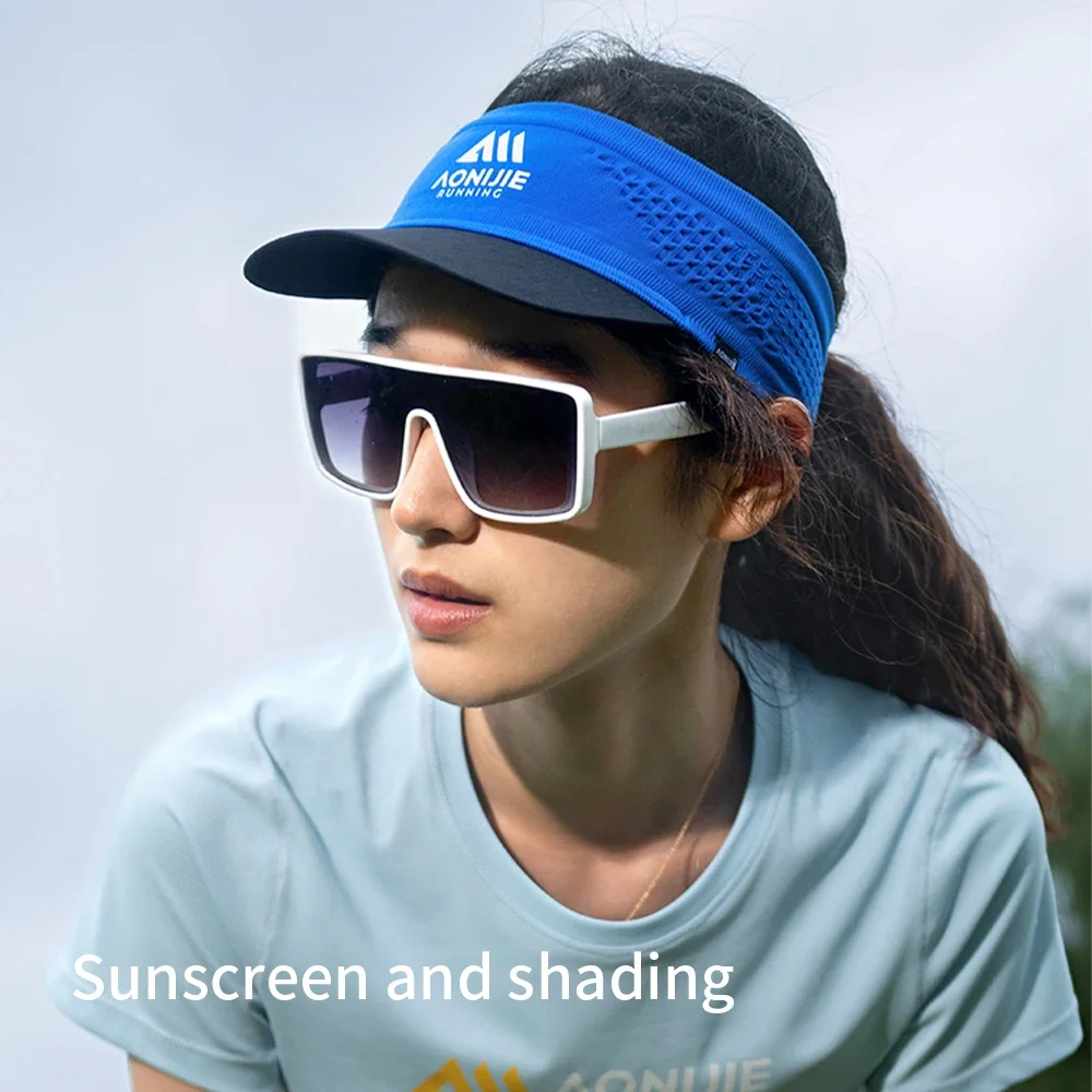 Running Cap Lightweight - AONIJIE-E4619 Sport Sun Visor Hat, Elastic