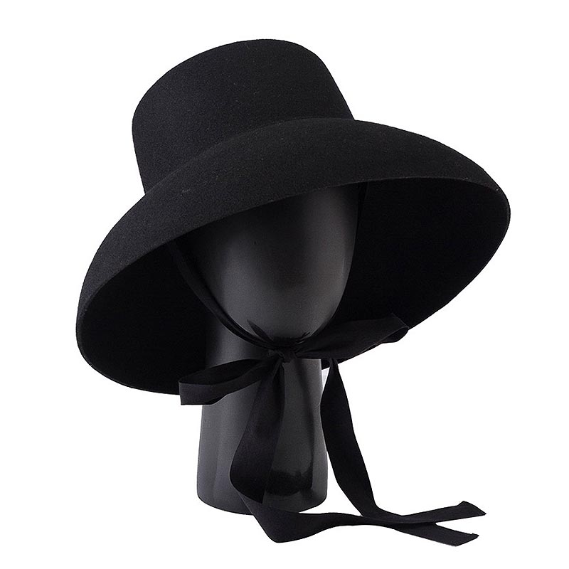 Retro Style Pure Wool Hat Wide - Fedora Hat Wool review and price