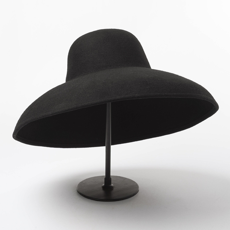 Classical Big Wide Brim Wool F - Fedora Hat Wool review and price