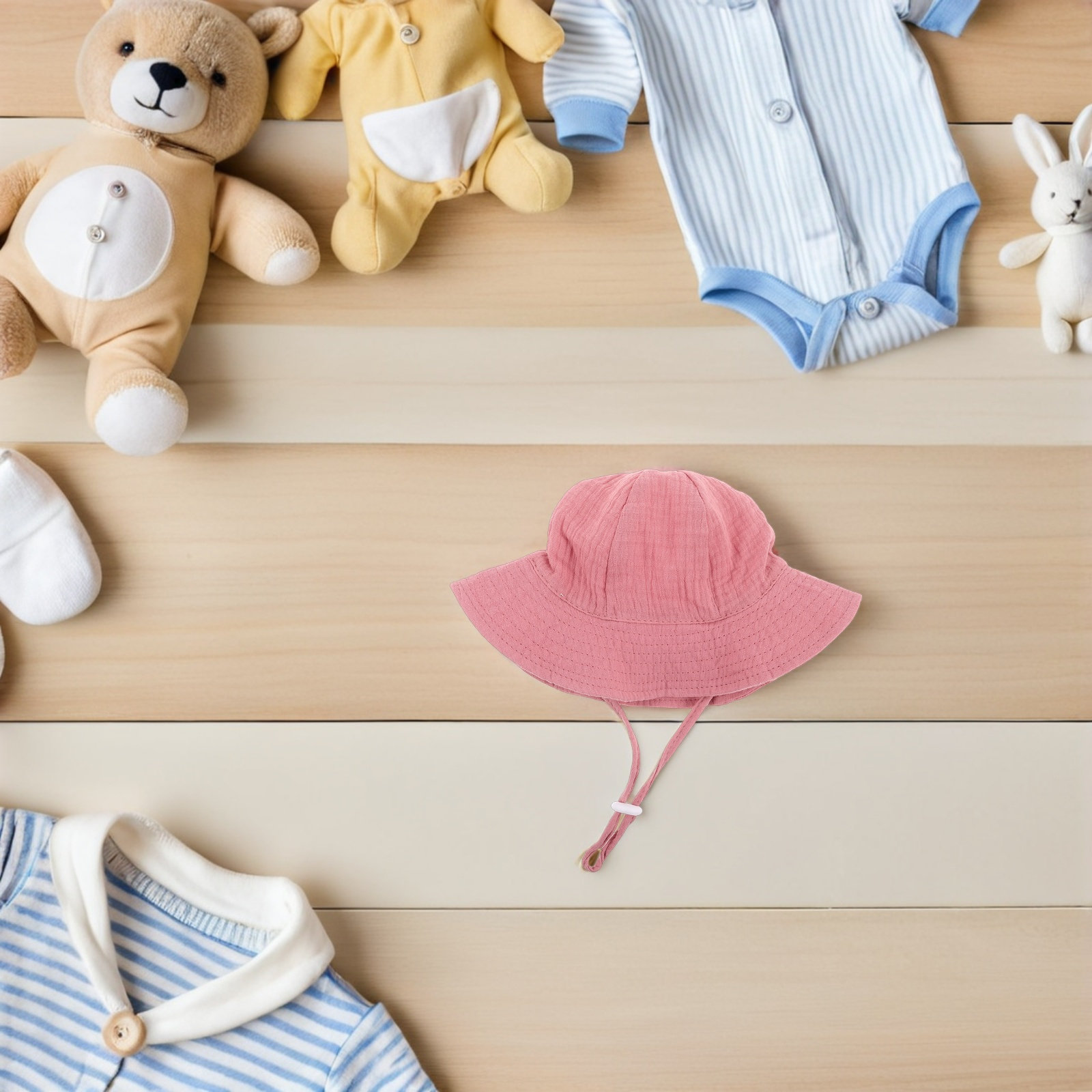 Toddler Sun Hat Cotton Bucket  - Bucket Hat Cotton review and price