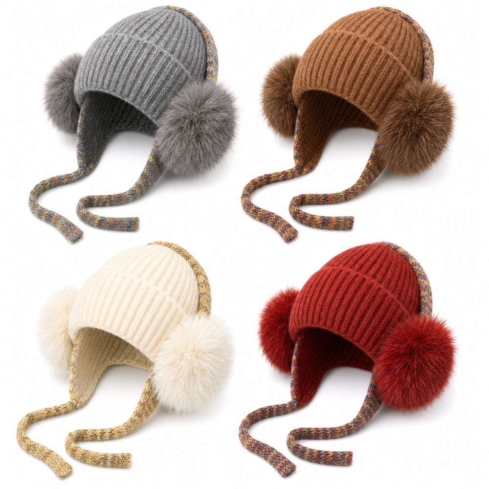 Daily Knit Ear Flap Beanie Fle - Beanie Cuffed Knit review and price
