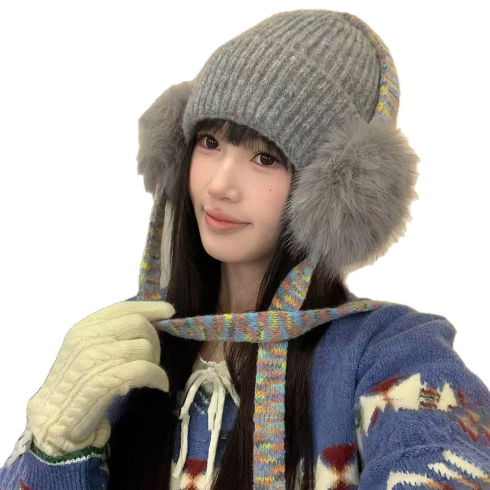 Daily Knit Ear Flap Beanie Fle - Beanie Cuffed Knit review and price