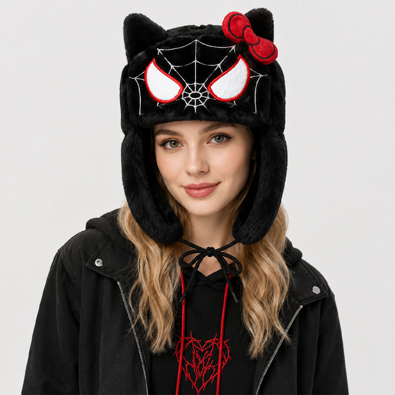 Unisex Plush Cat Earflap Hat S - Trapper Hat Ear Flap review and price