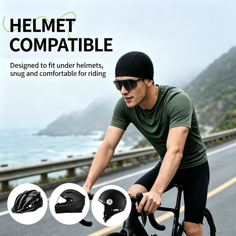 Cycling Under Helmet Liner Abs - Skull Cap Helmet Liner review and price
