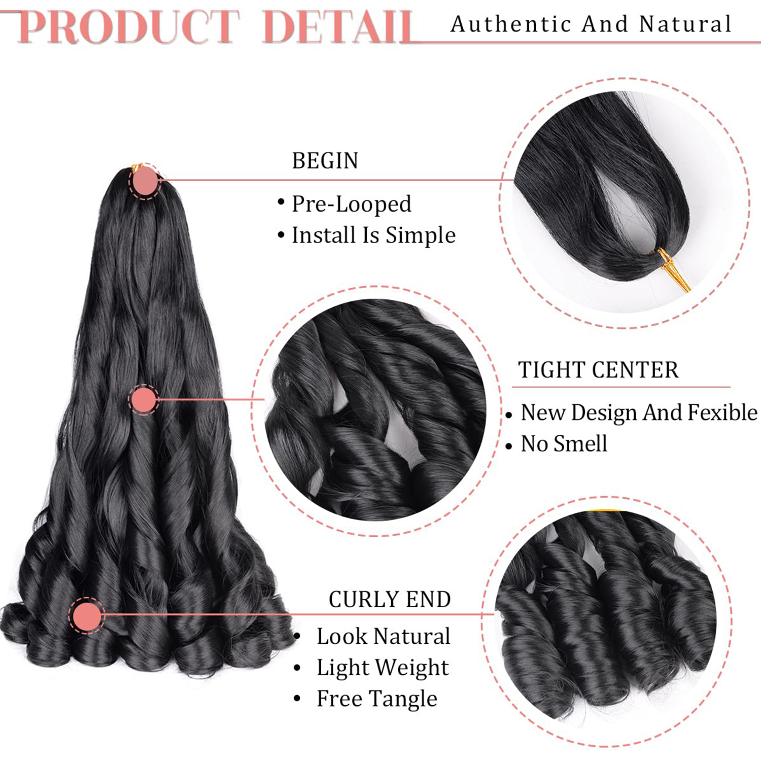 French Curly Braiding Hair 12/ - Beret French Wool review and price