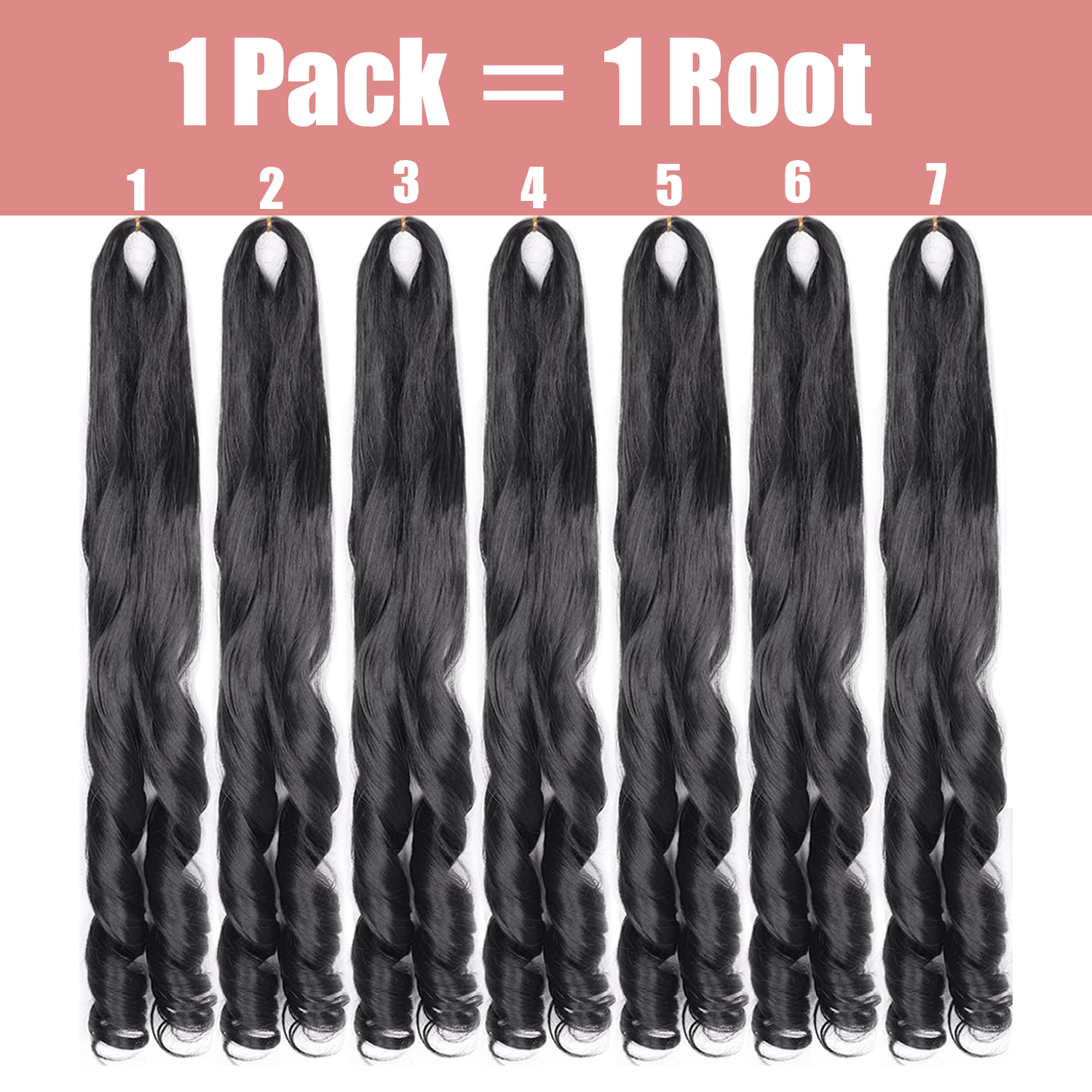 French Curly Braiding Hair 12/ - Beret French Wool review and price
