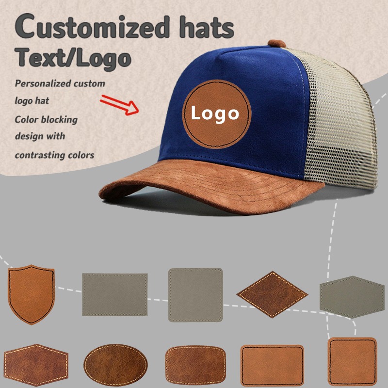 Leather Label Custom Logo Five - Baseball Cap Structured review and price
