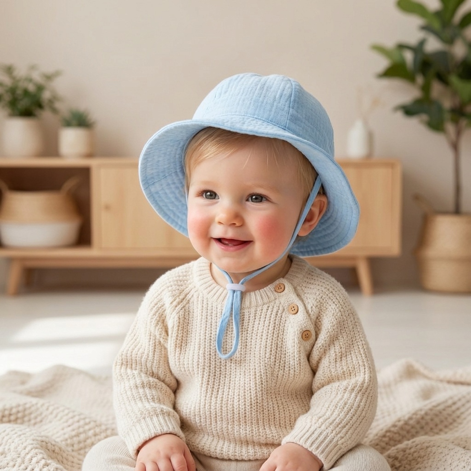 Kids' Baby Solid Color Soft Fo - Visor Sun Hat review and price