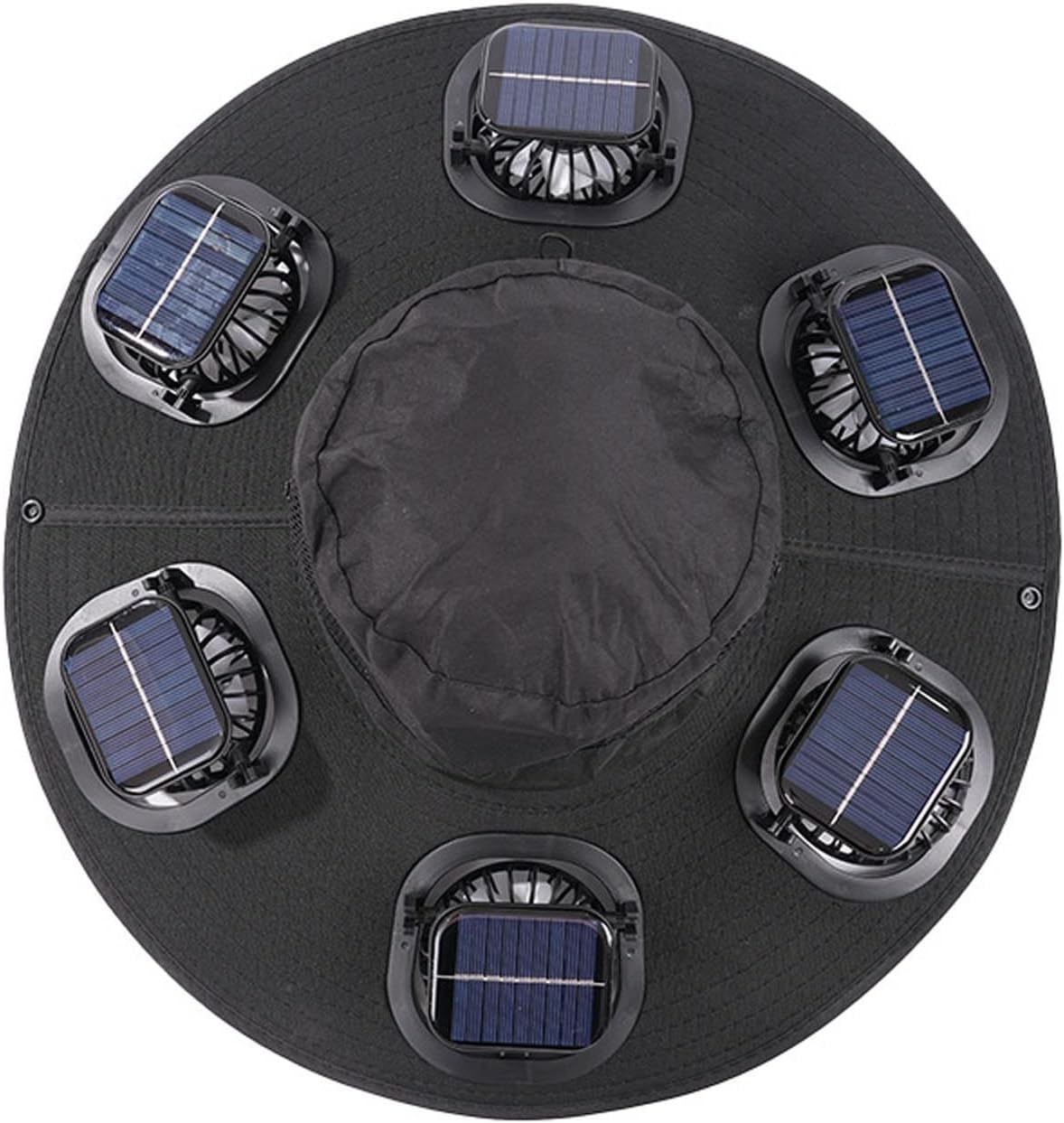 Hot 6 Fans Solar Fan Hat Breat - Visor Sun Hat review and price