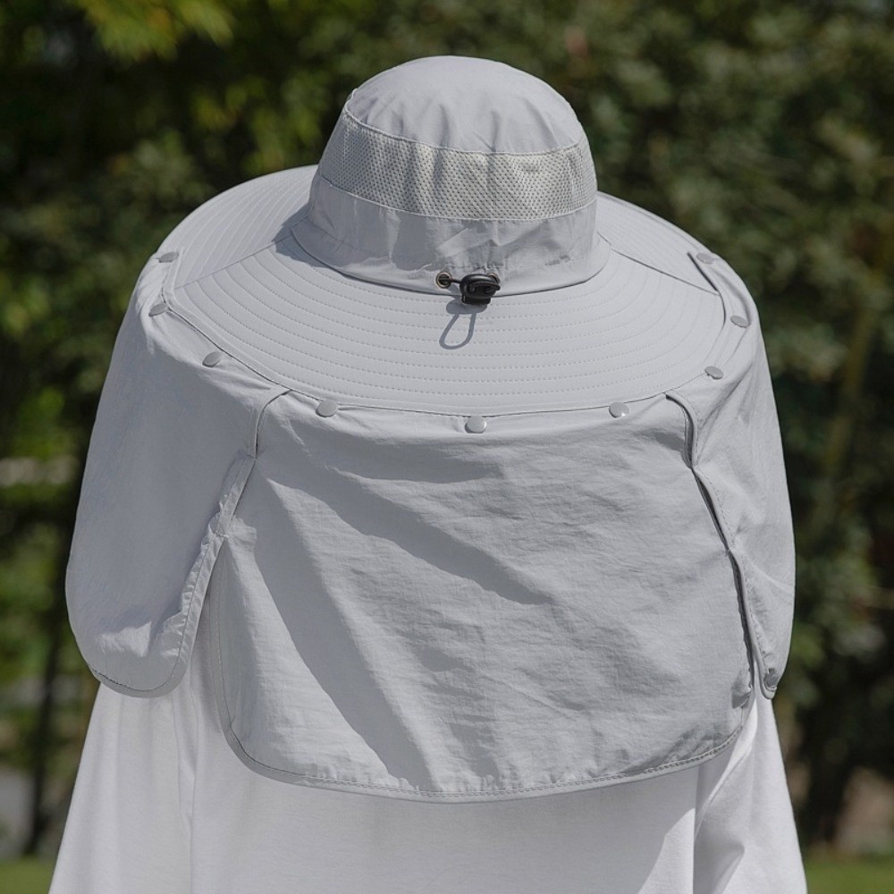 Simple Cloth Men Sun Hat Neck  - Visor Sun Hat review and price