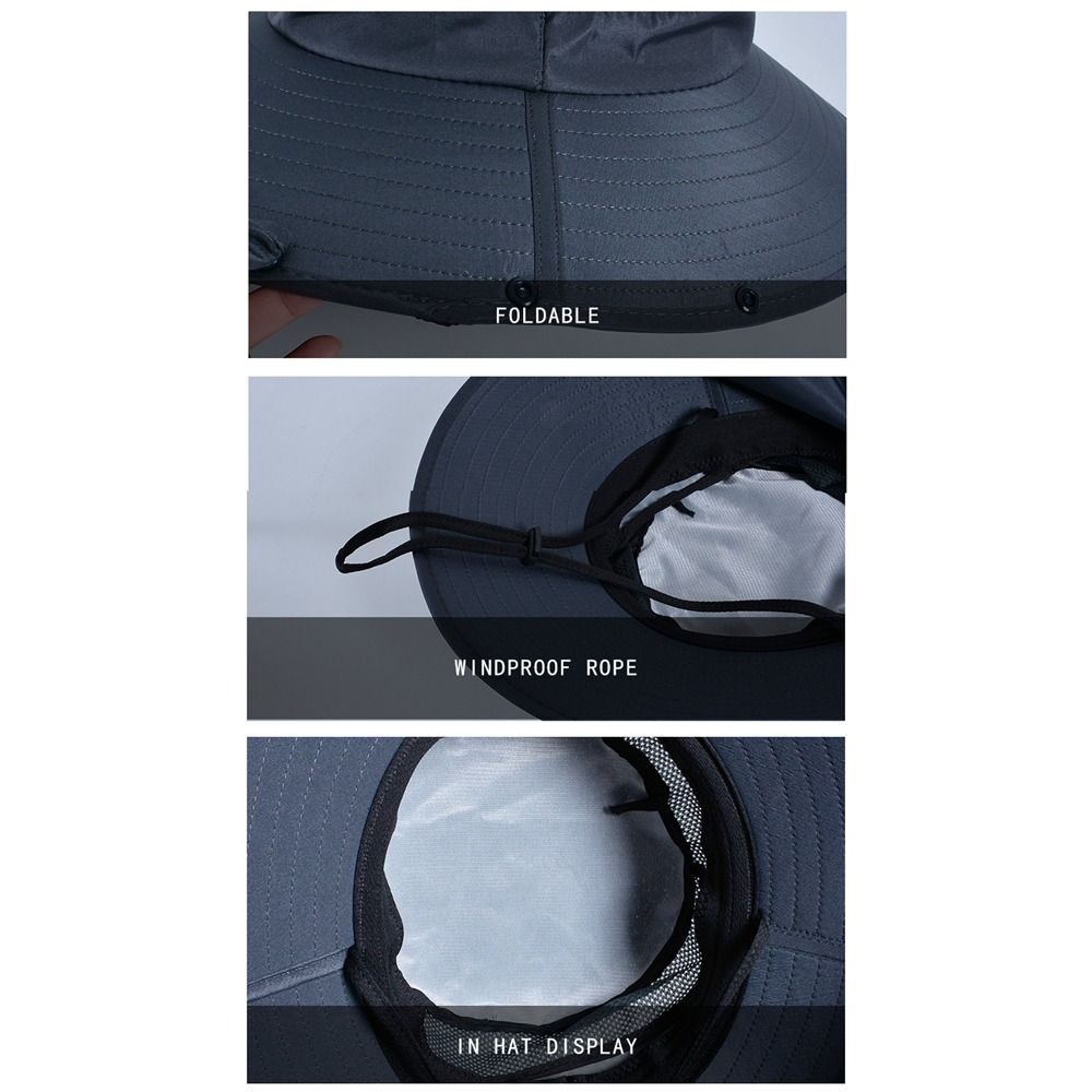 Simple Cloth Men Sun Hat Neck  - Visor Sun Hat review and price