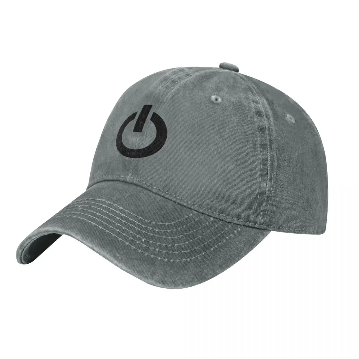 Power Button (black) Baseball  - Golf Cap Dad review and price