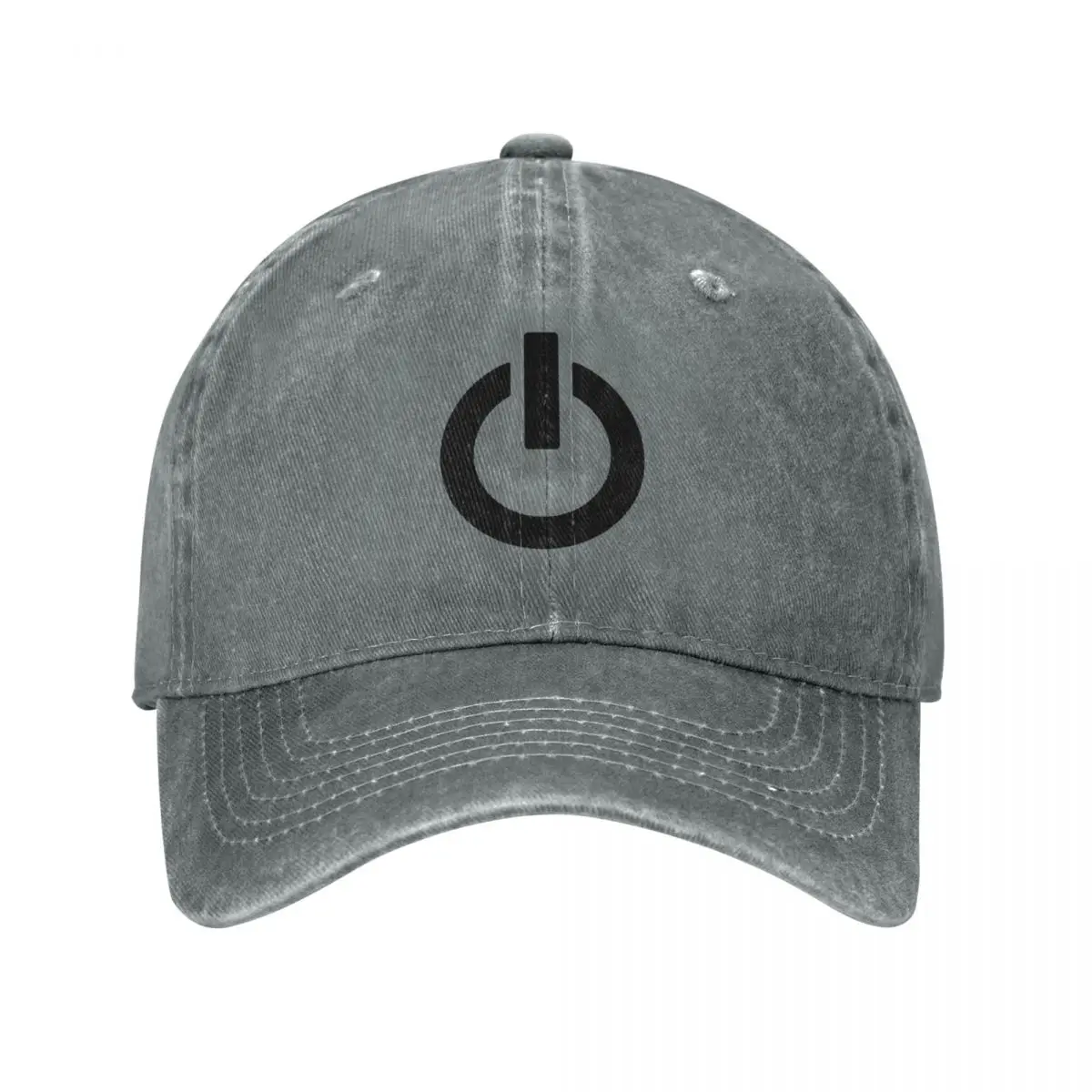 Power Button (black) Baseball  - Golf Cap Dad review and price