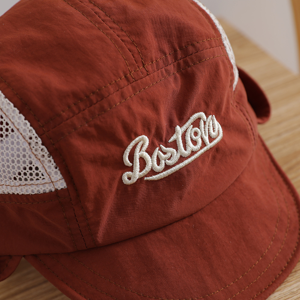 Letter Embroidered Baby Sun Ha - Bucket Hat Cotton review and price