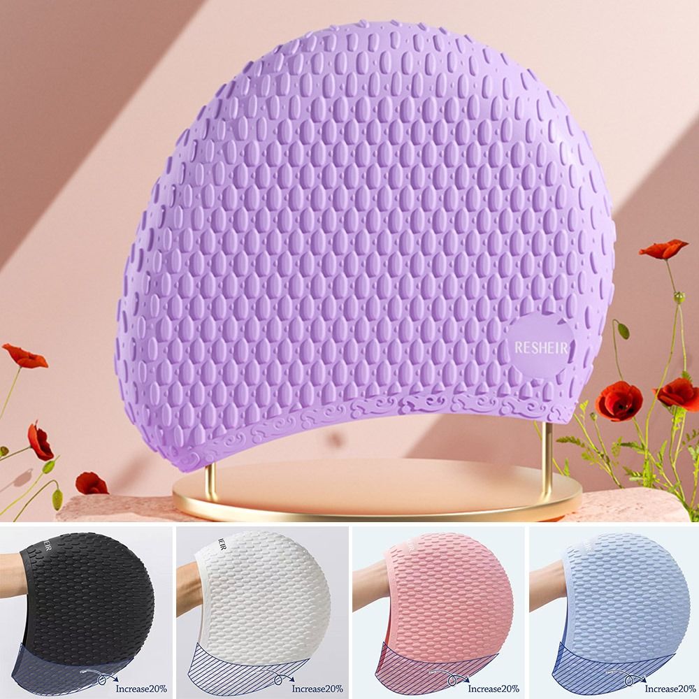 Elastic Summer Swimming Cap Wa - Swim Hat Silicone review and price