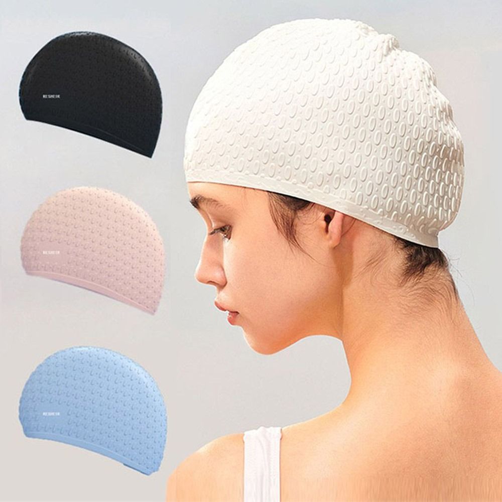 Elastic Summer Swimming Cap Wa - Swim Hat Silicone review and price