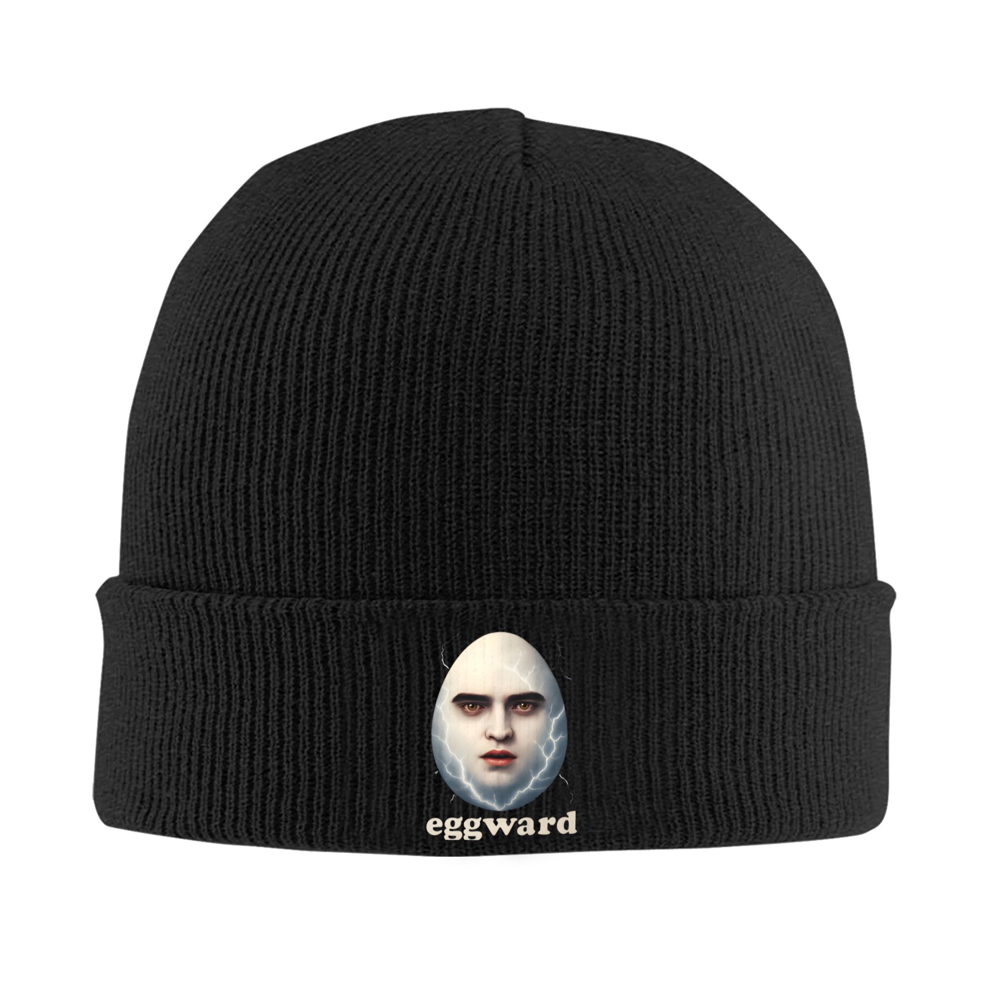 Eggward Silly Meme Parody Egg  - Beanie Cuffed Knit review and price