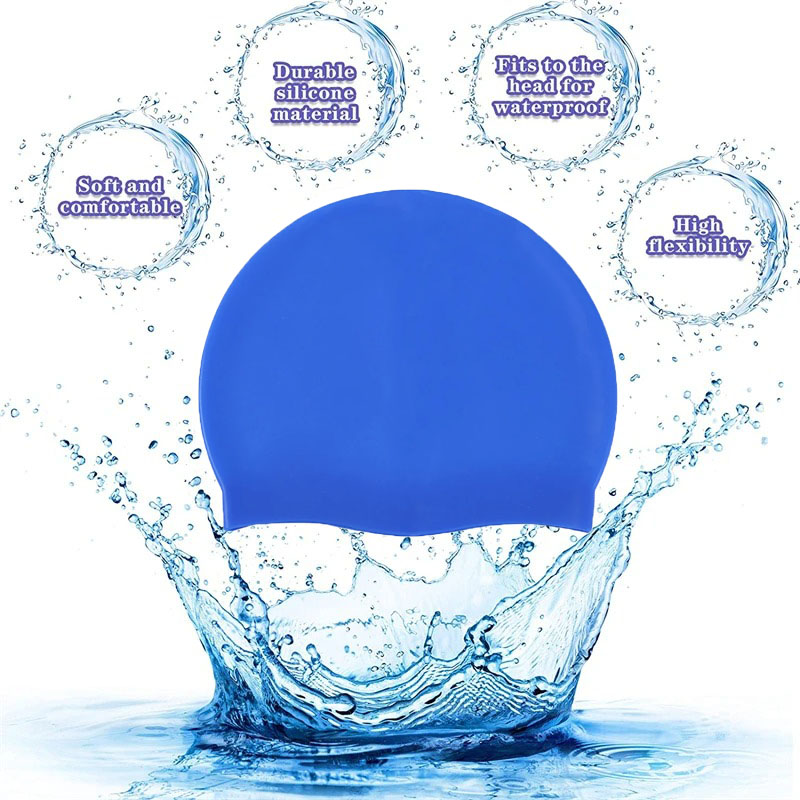 Waterproof Silicone Swim Caps  - Swim Hat Silicone review and price