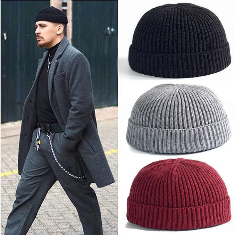 Winter Knitted Hat Warm Outdoo - Beanie Cuffed Knit review and price