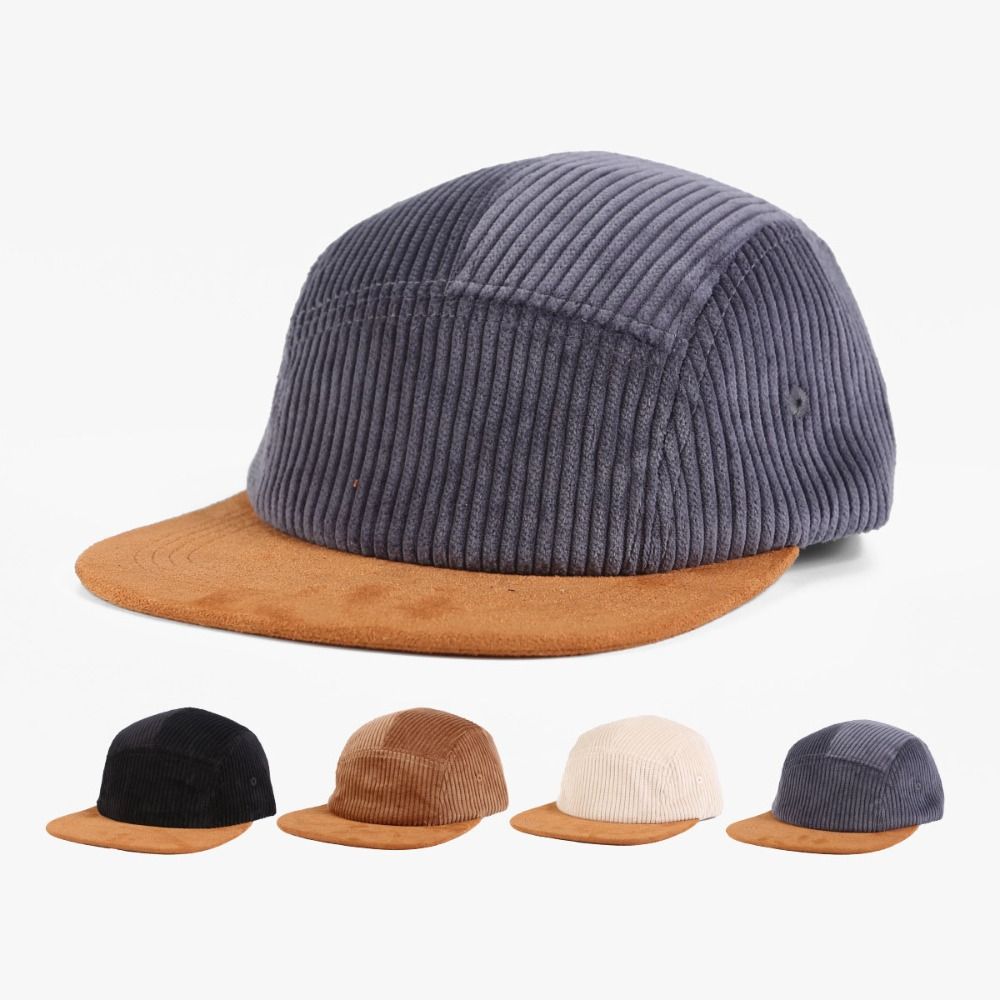 Versatile Retro Flat Brim Base - Corduroy Cap 5 Panel review and price