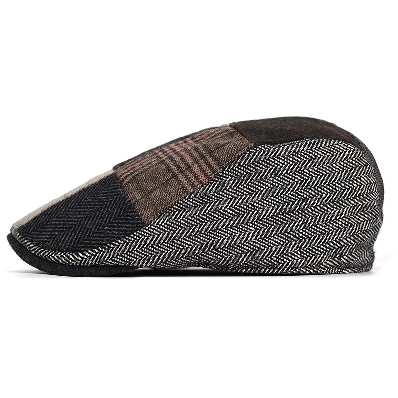 High-End Classic Men's Patchwo - Newsboy Cap Ivy review and price