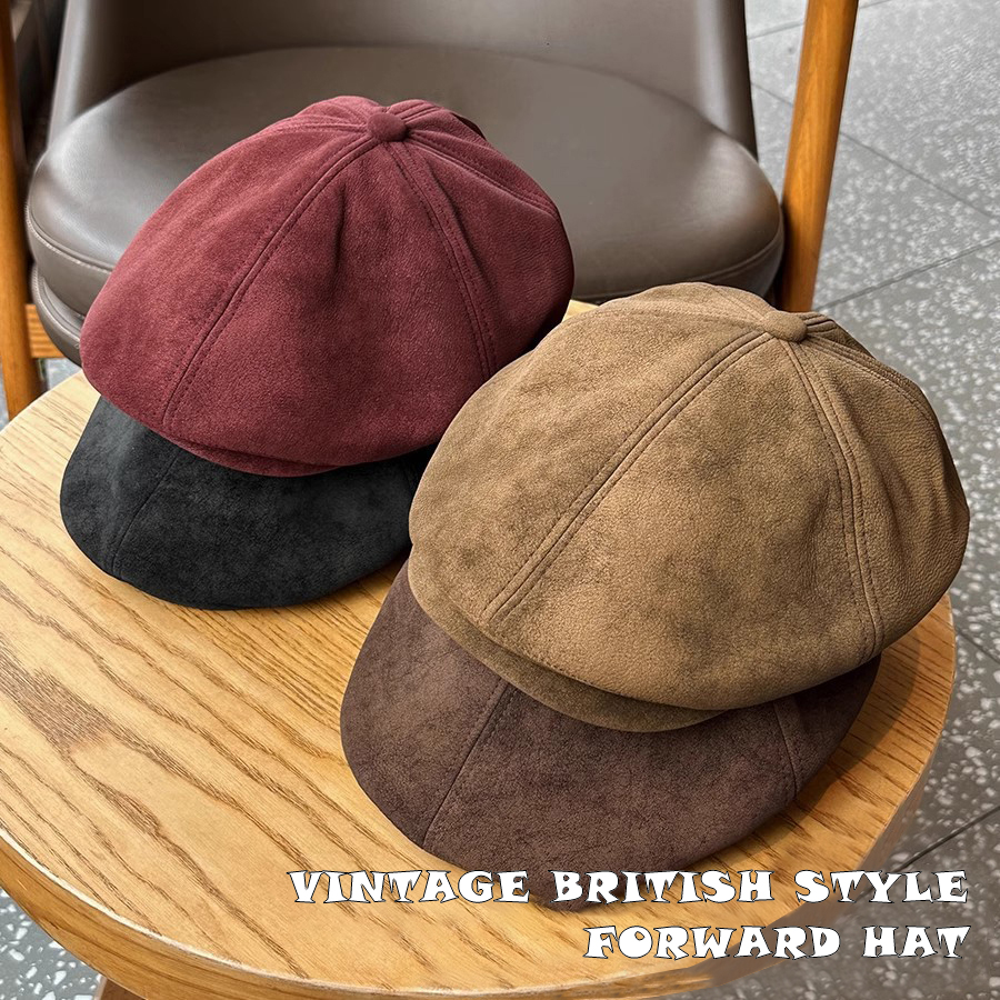 Vintage Suede Newsboy Cap Men  - Newsboy Cap Ivy review and price