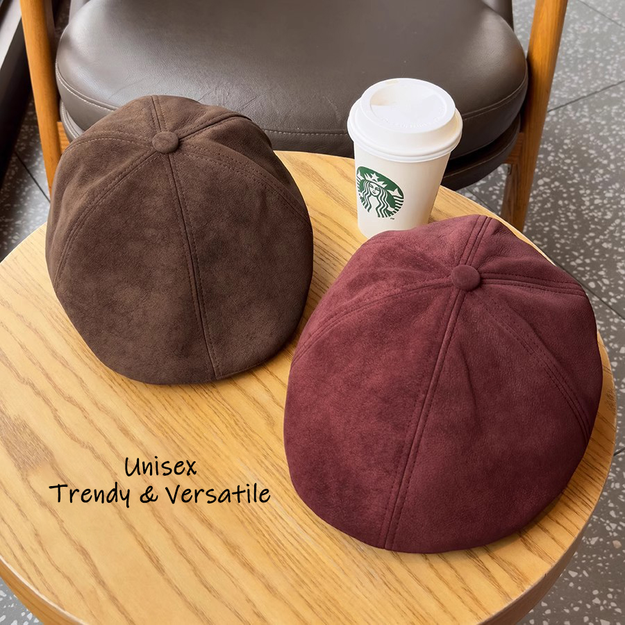 Vintage Suede Newsboy Cap Men  - Newsboy Cap Ivy review and price