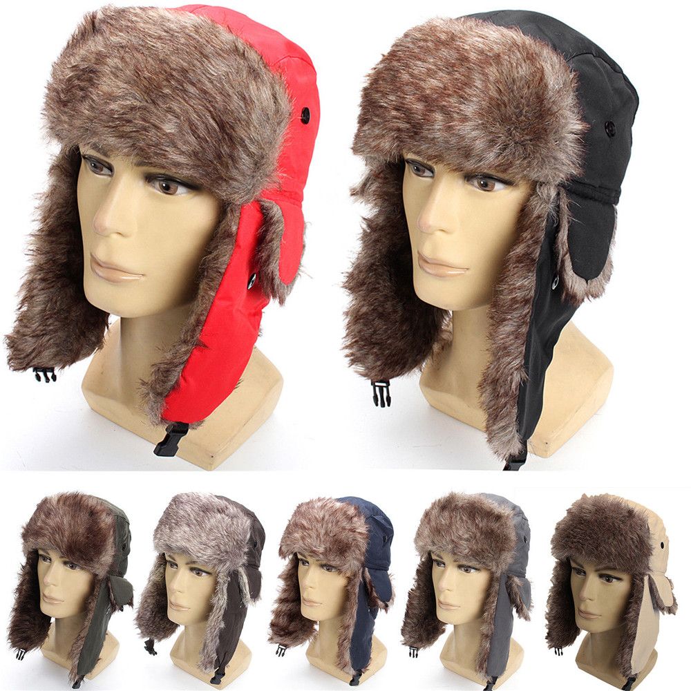 Warm Winter Fur Earflap Ski Ha - Winter Trapper Hat review and price