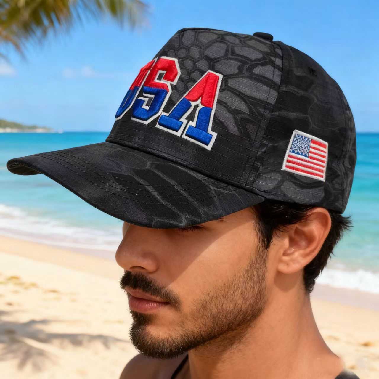 American-Style Usa Color-Block - Trucker Cap Mesh review and price
