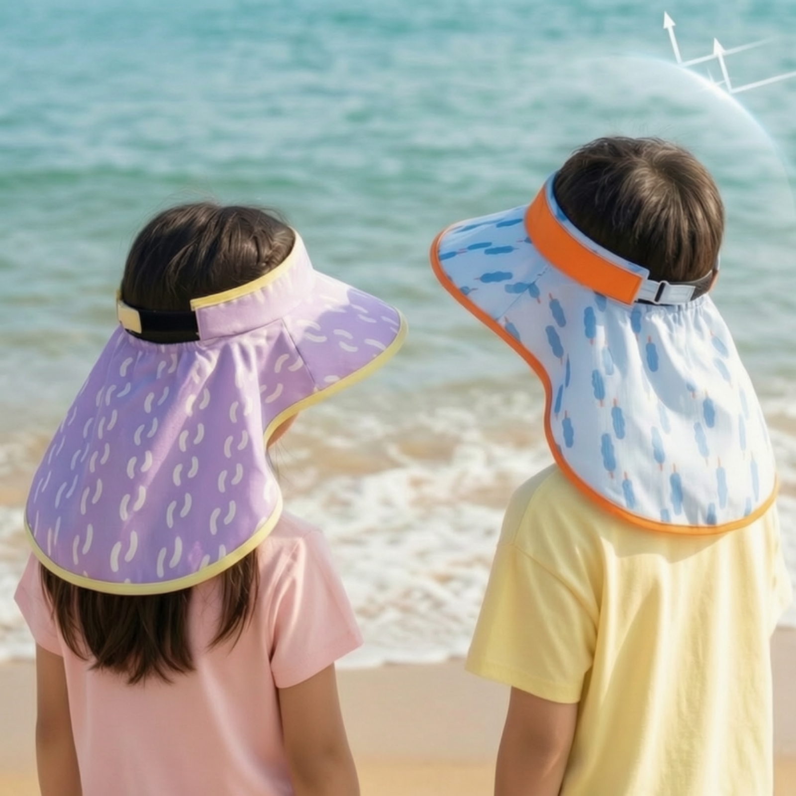 Sun Hat with Neck Flap Adjusta - Visor Sun Hat review and price