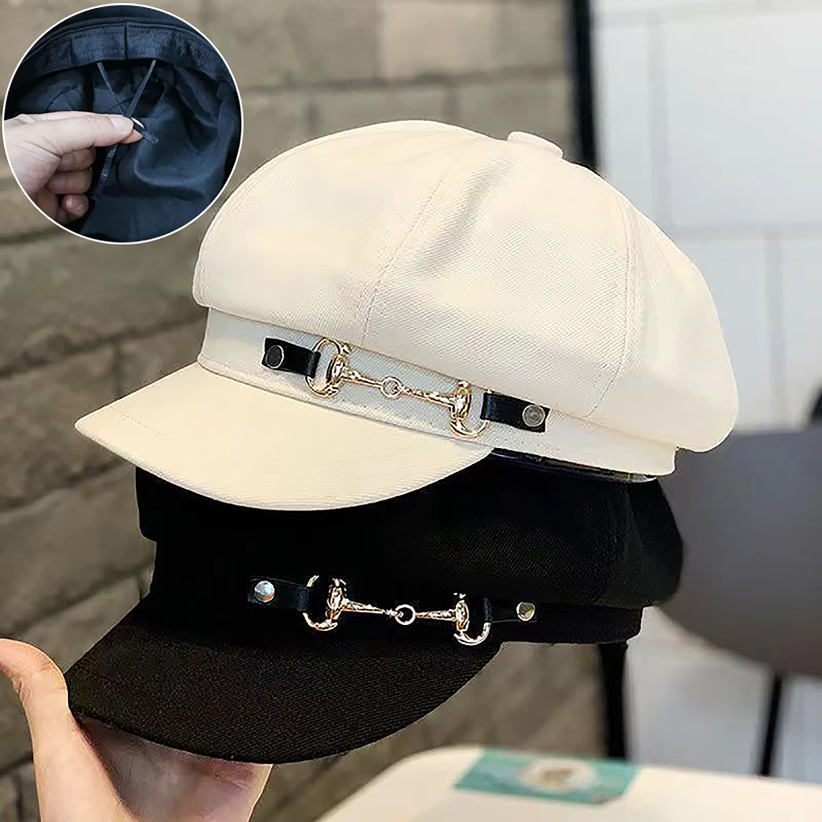 Winter Women Berets Female Ret - Dad Hat Cotton review and price