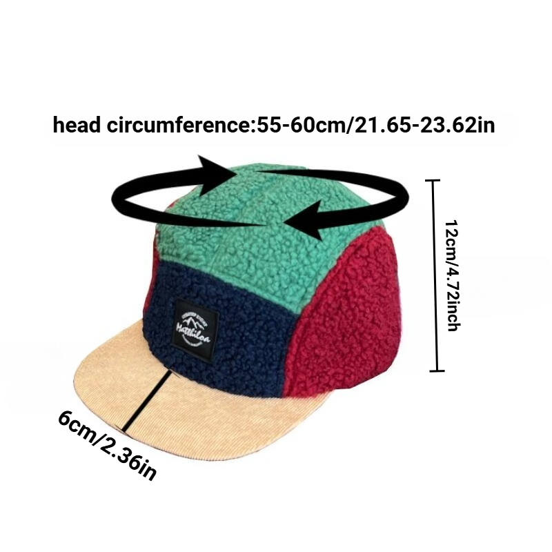 5 Panel Retro Fleece Cap for M - Corduroy Cap 5 Panel review and price