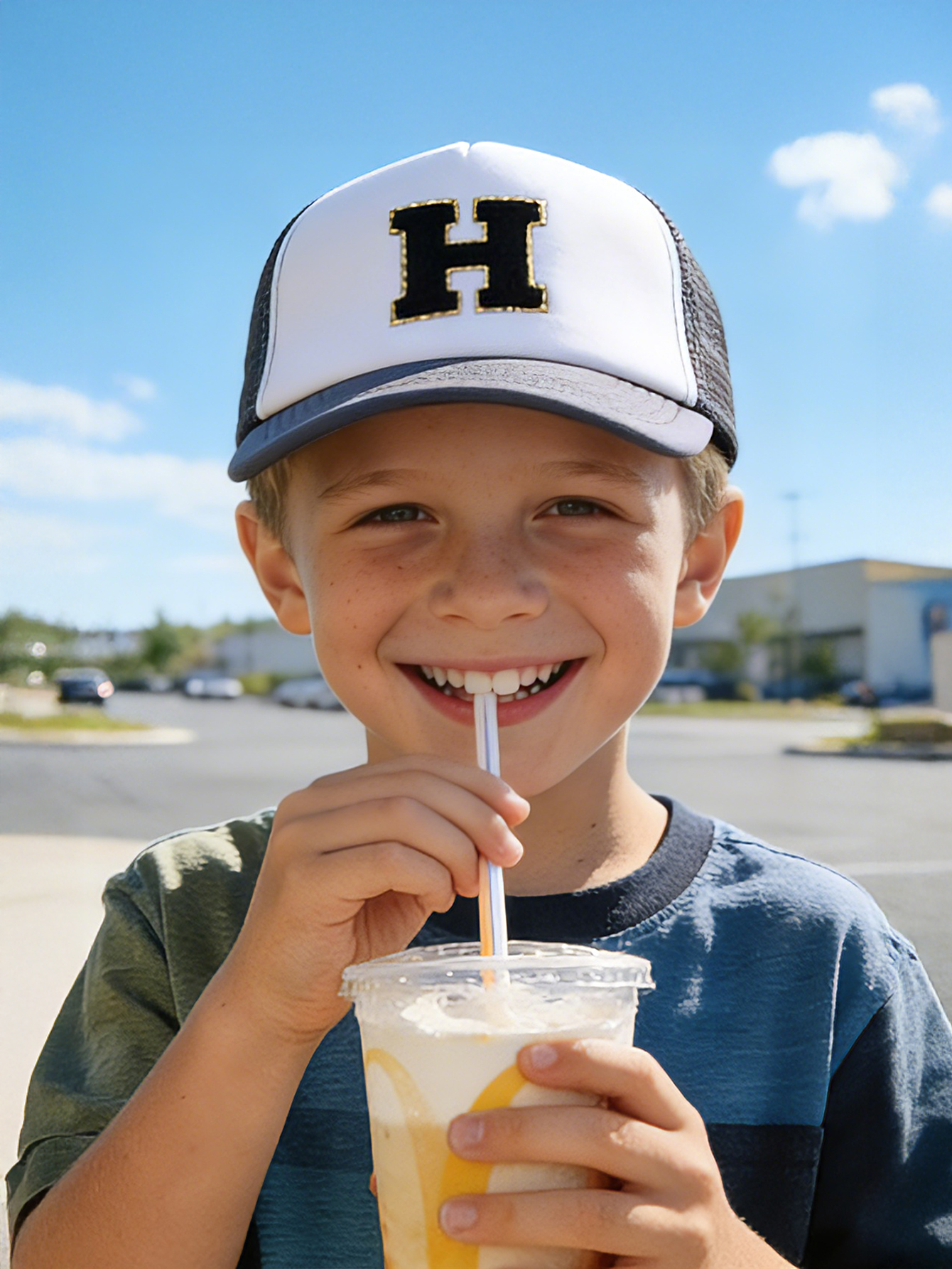 1pc Gray Hat With 26-Letter Pa - Visor Sun Hat review and price