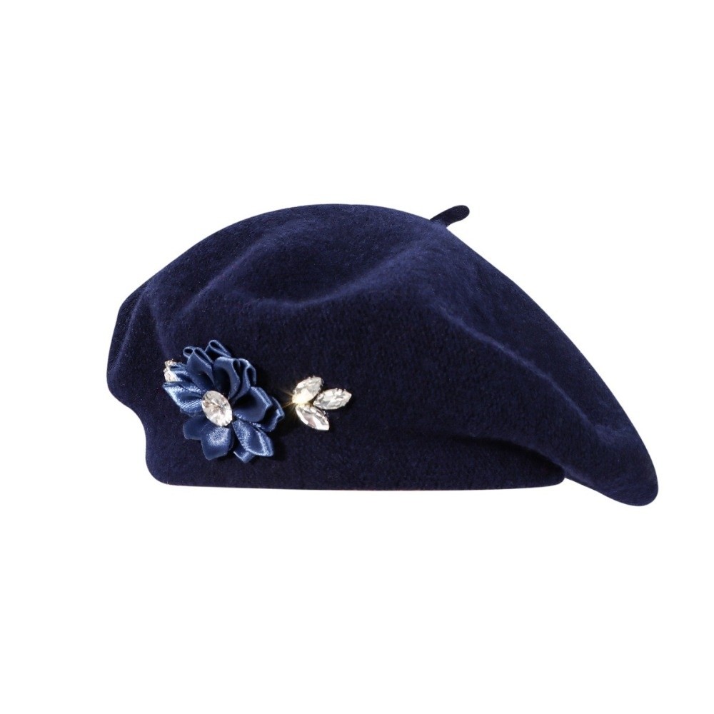 Vintage Solid Color Wool Beret - Beret French Wool review and price