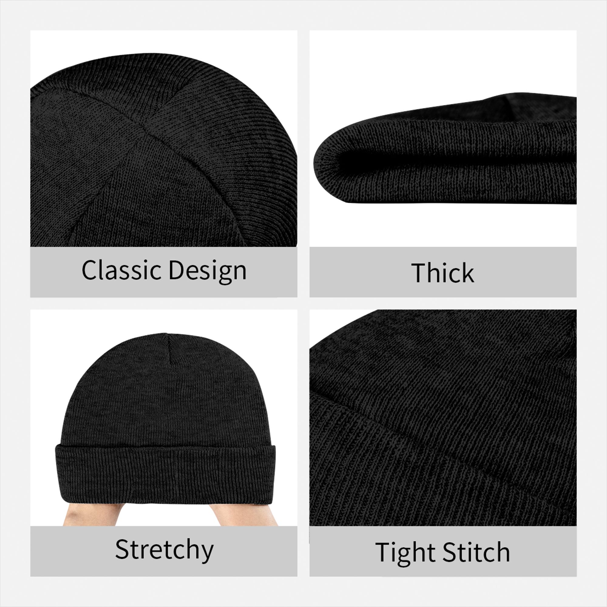 Women Men Rib Knit Cuffed Bean - Beanie Cuffed Knit review and price