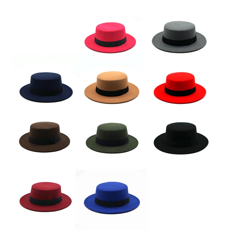 Winter Autumn Imitation Woolen - Fedora Hat Wool review and price