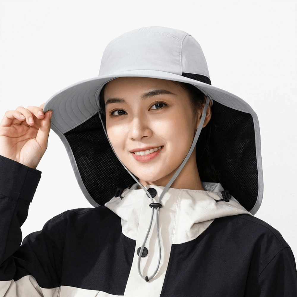Fashion Wide Brim Outdoor Sun  - Bucket Hat Cotton review and price
