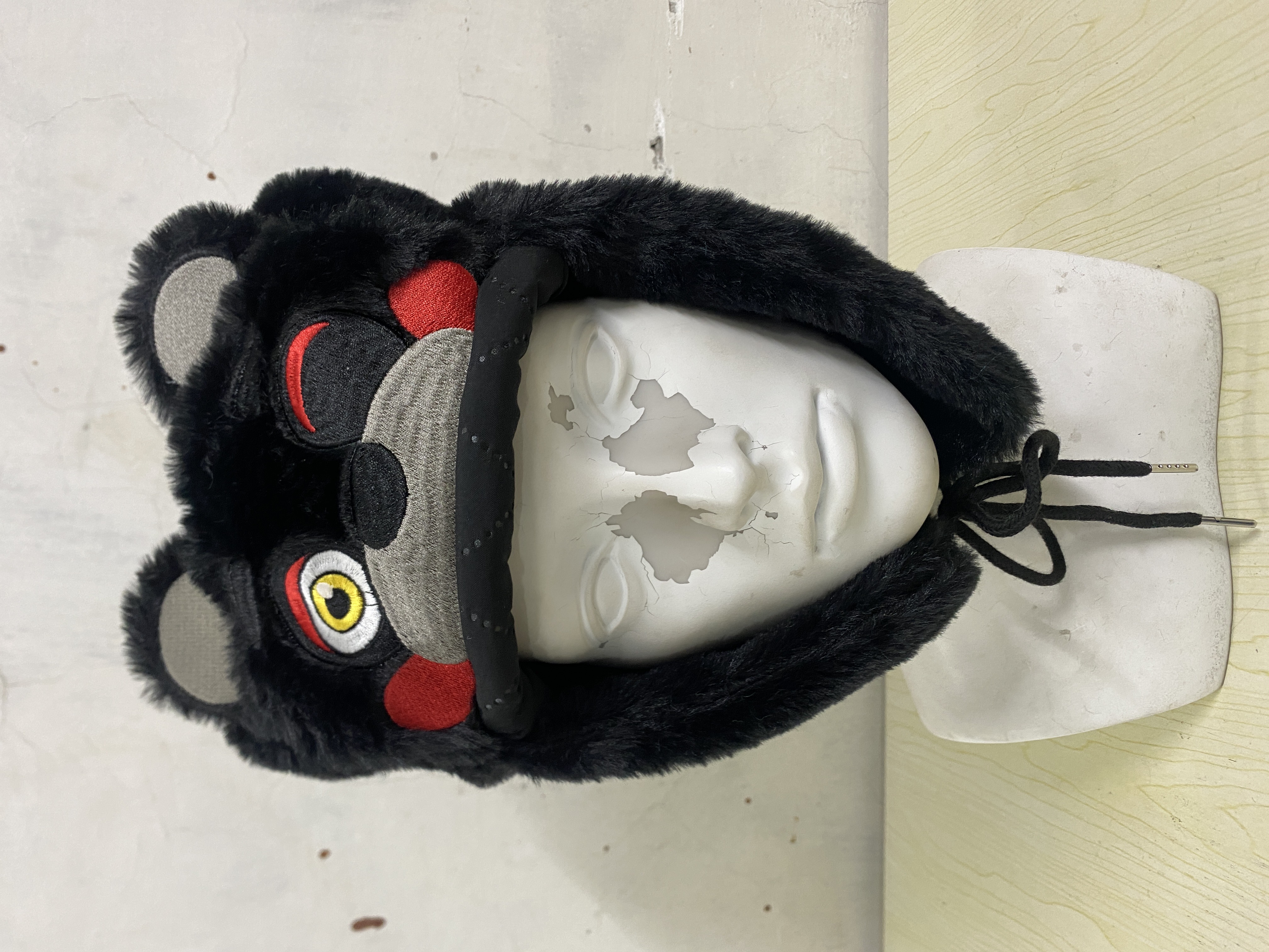 Y2K E-Girl Cute Bear Plush Tra - Winter Trapper Hat review and price