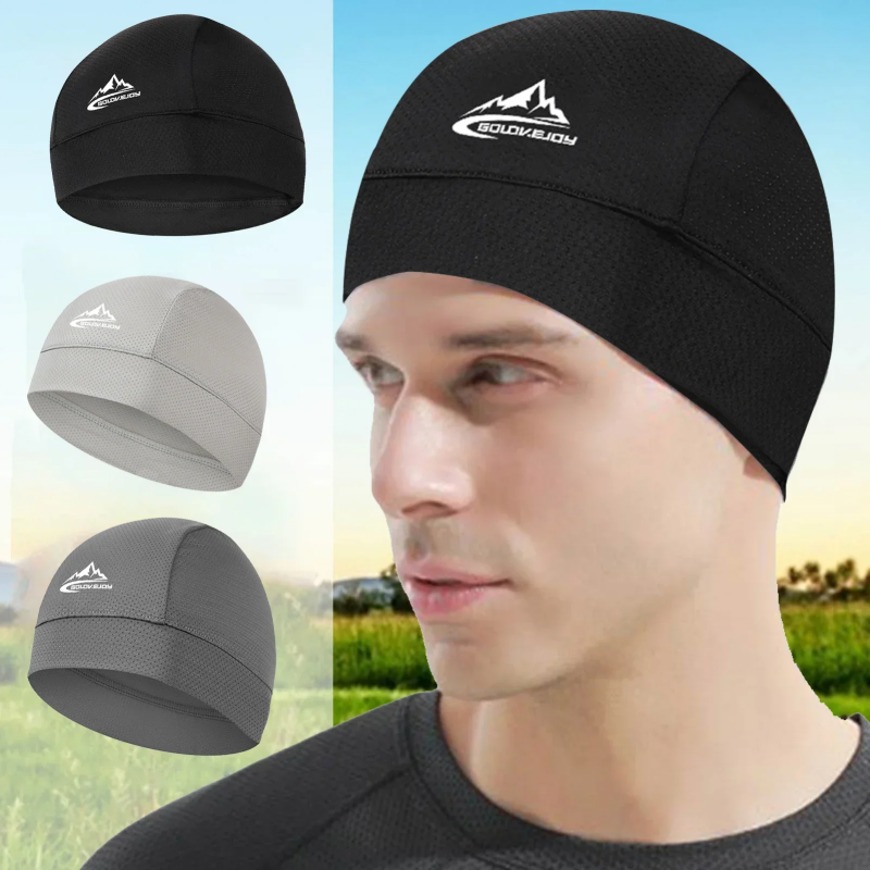 Summer Ice Silk Quick Dry Brea - Skull Cap Helmet Liner review and price