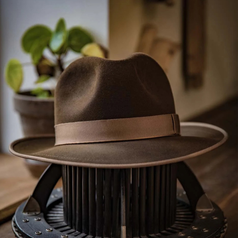 Soft Fedora Hat Bow Elegant La - Fedora Hat Wool review and price